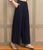 High Waist Signature Cotton Traditional Chinese Style Women's Loose Pants