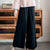 Pantalon ample pour femmes de style chinois traditionnel en coton à taille haute