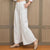 High Waist Signature Cotton Traditional Chinese Style Women's Loose Pants