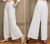 High Waist Signature Cotton Traditional Chinese Style Women's Loose Pants