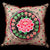 Pair of Peony Embroidery Traditional Chinese Cushion Covers