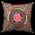 Pair of Peony Embroidery Traditional Chinese Cushion Covers