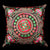 Pair of Floral Embroidery Traditional Chinese Cushion Covers