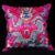 Pair of Dragon Embroidery Taffeta Traditional Chinese Cushion Covers