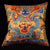 Pair of Dragon Embroidery Taffeta Traditional Chinese Cushion Covers