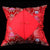 Pair of Brocade Traditional Chinese Cushion Covers with Frog Button