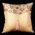 Pair of Brocade Chinese Cushion Covers with Tassel