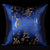 Coppia di fodere per cuscini cinesi tradizionali in taffetà con motivo calligrafico