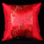 Pair of Calligraphy Pattern Taffeta Traditional Chinese Cushion Covers