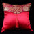 Pair of Brocade Chinese Cushion Covers with Tassel