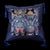 Pair of Auspicious Pattern Taffeta Chinese Cushion Covers with Tassels