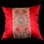 Pair of Auspicious Pattern Taffeta Chinese Cushion Covers