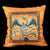 Pair of Phoenix Embroidery Taffeta Traditional Chinese Cushion Covers