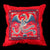 Pair of Phoenix Embroidery Taffeta Traditional Chinese Cushion Covers