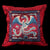 Pair of Phoenix Embroidery Taffeta Traditional Chinese Cushion Covers