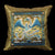 Pair of Phoenix Embroidery Taffeta Traditional Chinese Cushion Covers