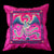 Pair of Phoenix Embroidery Taffeta Traditional Chinese Cushion Covers
