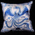 Pair of Phoenix Embroidery Taffeta Traditional Chinese Cushion Covers