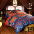 Auspicious Pattern Tribute Silk & Cotton 4-Piece Chinese Style Bedding Set