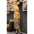 Silk Blend Traditional Cheongsam Floral Chinese Dress