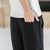 Floral Print Edge Linen Beach Pants Loose Pants Chinese Style Shorts