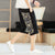 Dragons Pattern Linen Beach Pants Loose Pants Chinese Style Shorts