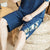 Pantaloni da spiaggia in lino con bordo modello gru Pantaloni larghi Pantaloncini stile cinese