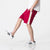 Linen Beach Pants Loose Pants Chinese Style Shorts with Chinese Words Embroidery