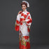 Lady Portrait Pattern Traditional Japanese Kimono