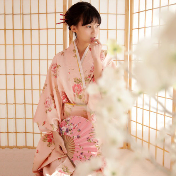 Floral Pattern Traditional Japanese Kimono – IDREAMMART