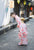 Sakura Pattern Formal Wear Japanese Kimono Furisode