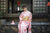 Kimono japonais de tenue de soirée à motif sakura Furisode