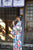 Floral Pattern Girl's Formal Wear Japanese Kimono