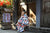 Patrón floral Ropa formal para niña Kimono japonés