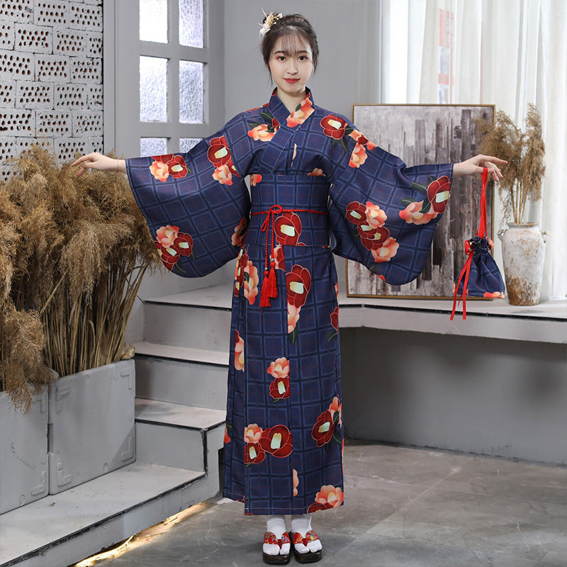 Lovelive Pattern Japanischer Mädchen fester Kimono mit – IDREAMMART Kleidung für