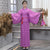 Motivo a quadri e quadri Kimono giapponese Yukata da donna