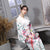 Kimono tradicional japonés floral Yukata de mujer