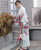 Kimono japonais traditionnel floral pour femmes Yukata