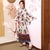 Kimono japonais traditionnel floral pour femmes Yukata