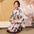 Kimono japonais traditionnel floral pour femmes Yukata