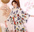 Kimono tradicional japonés floral Yukata de mujer