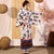 Kimono tradizionale giapponese floreale Yukata . da donna