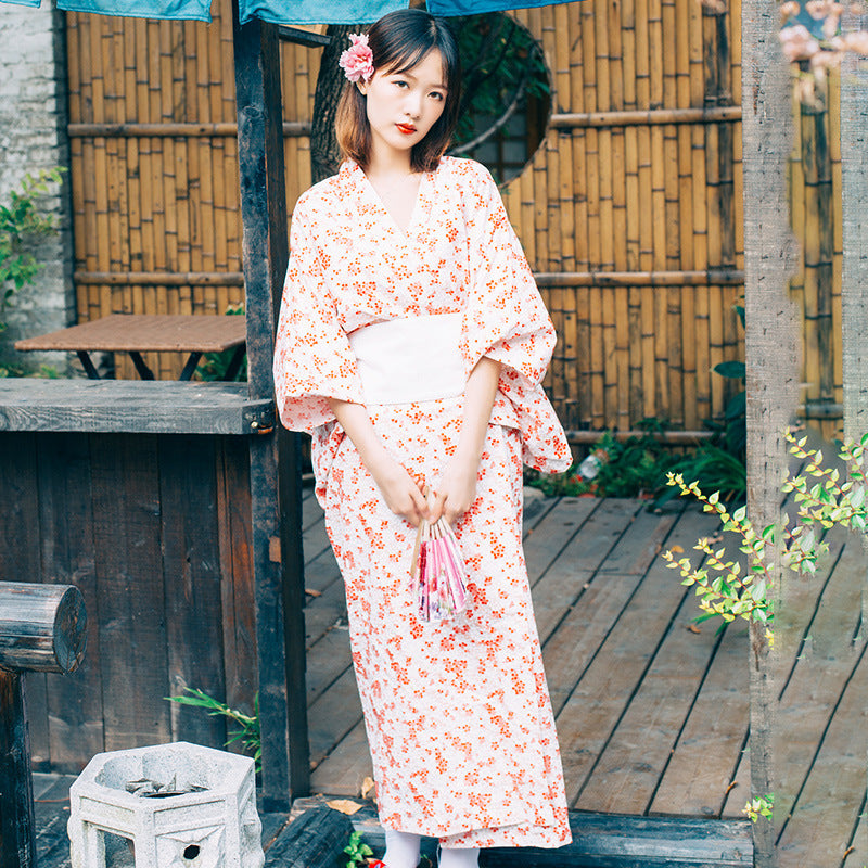 Modern Japanese Kimono Streetwear Style w/ Lace Face Mask