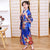 Girl's Traditional Japanese Kimono Floral Silk Yukata