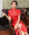 Dragon & Phoenix Pattern Brocade Open Front Classic Cheongsam Chinese Dress