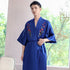 Wintersweet Embroidery Silk Blend Loungewear Sleepwear Bathrobe
