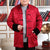 Samt & Brokat Wendbare traditionelle chinesische Jacke Vatermantel