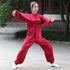 Traditioneller chinesischer Tai Chi-Anzug für Damen aus Seidenmischung mit Glücksverheißung