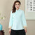 Signature Cotton Traditional Chinese Blouse Mother Shirt