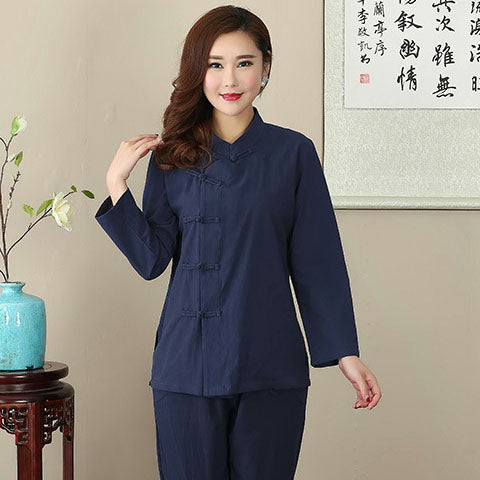 All Matched Signature Cotton Traditional Chinese Blouse